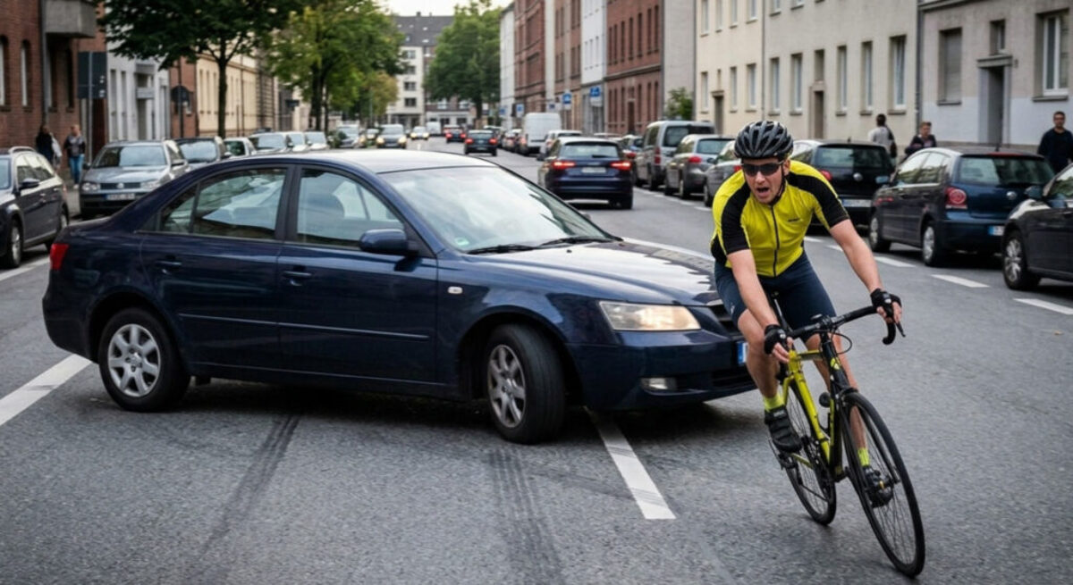Il sorpasso improprio del ciclista